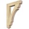 Ekena Millwork Olympic Arts & Crafts Rough Sawn Bracket, Douglas Fir, 4"W x 24"D x 32"H BKT04X24X32OLY03RDF - alternate 1